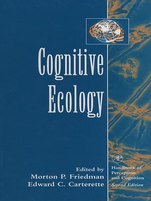cover image of Cognitive Ecology